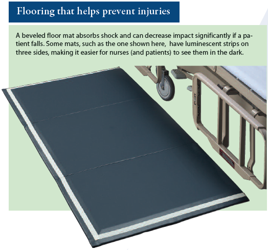 Flooring that helps prevent injuries