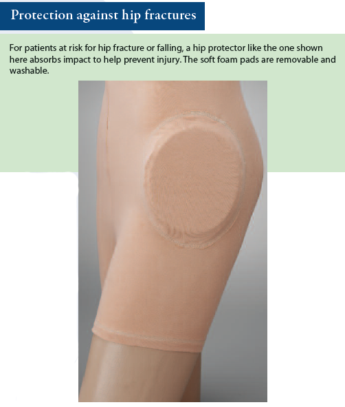 Protection against hip fractures