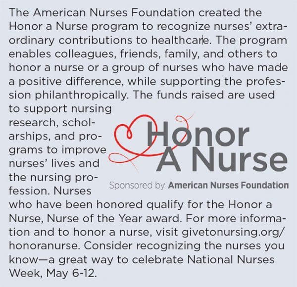 Celebrating the 2017 Nurse of the Year