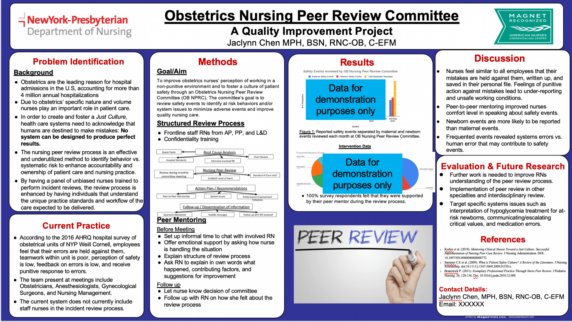 how to reference poster presentation