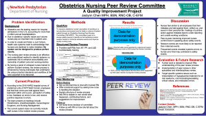 Poster presentations: creating a compelling offering for colleagues