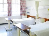 empty hospital beds